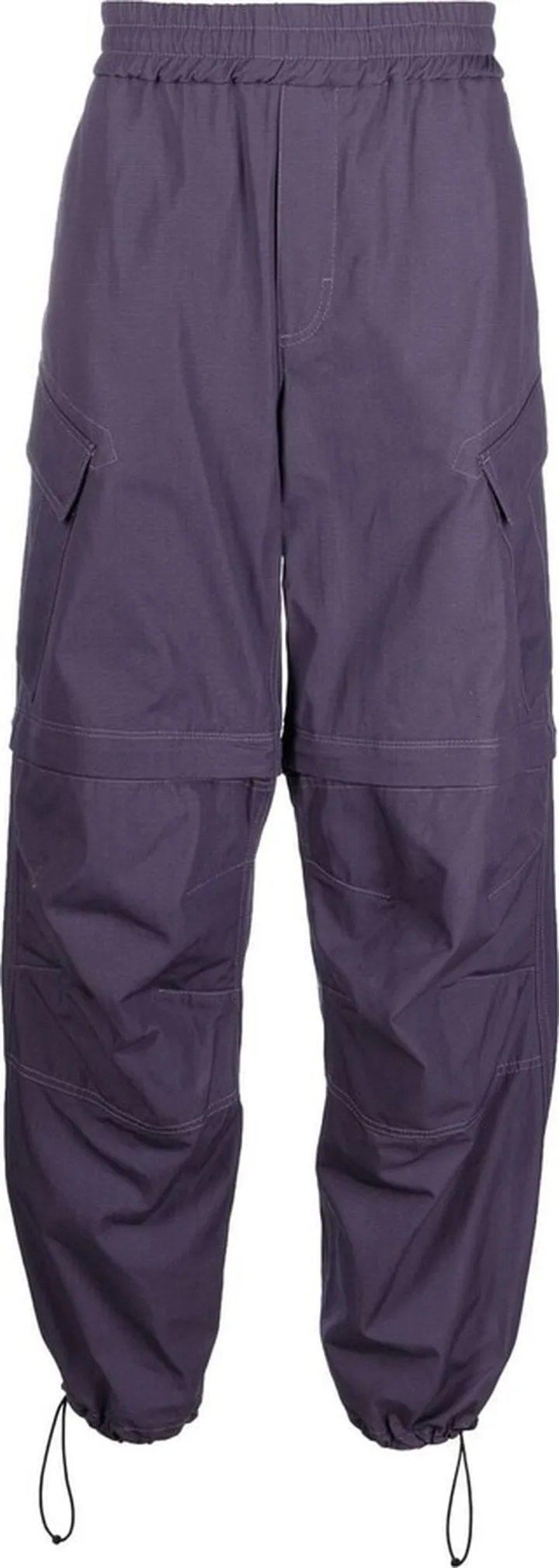 Elasticated Wide-Leg Trousers