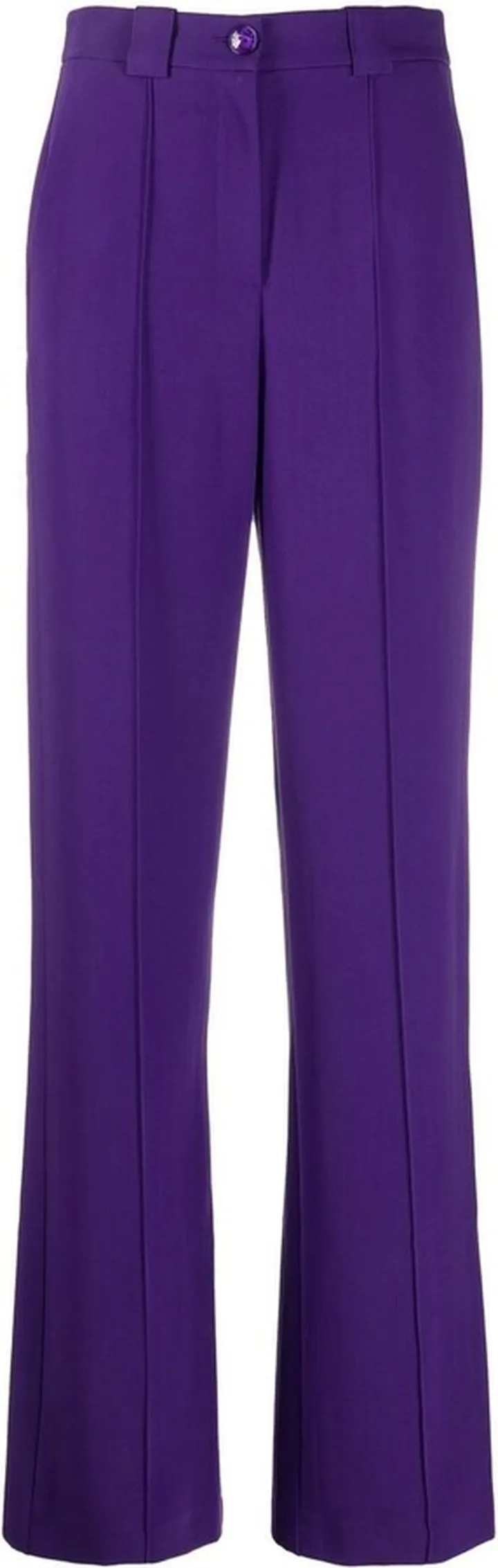 Straight-Leg Tailored Trousers