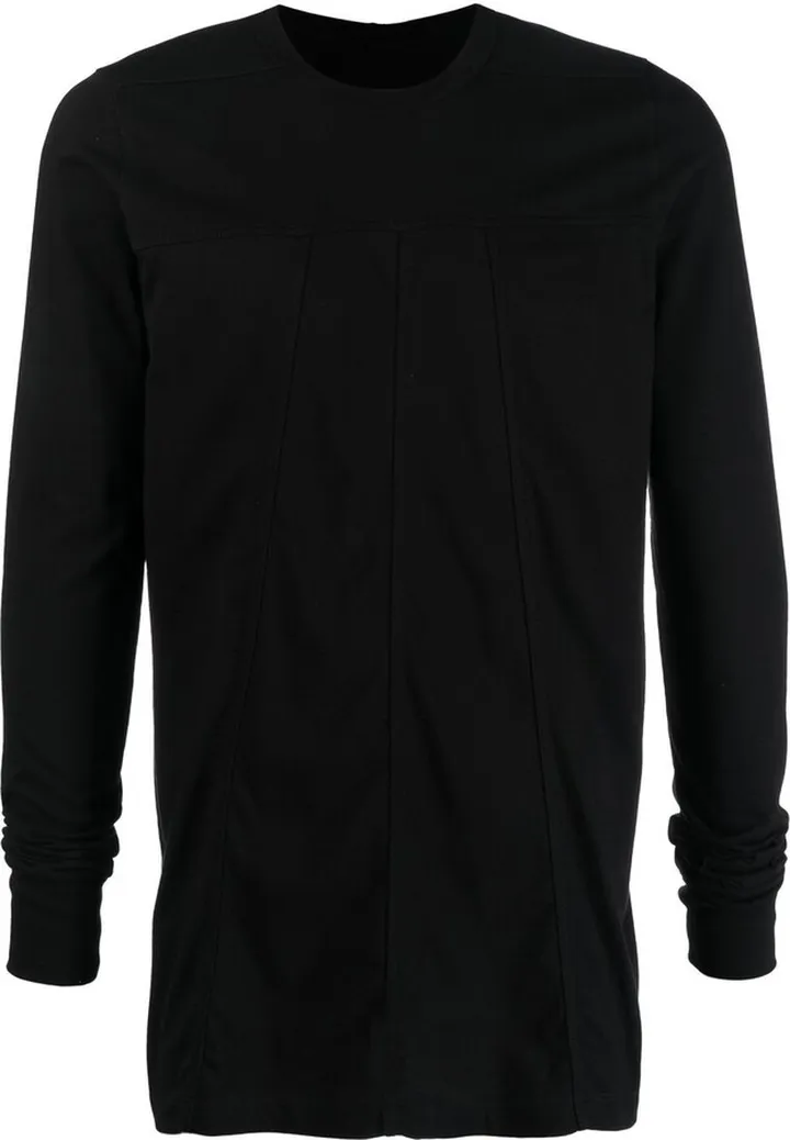 Grid Level panelled T-shirt