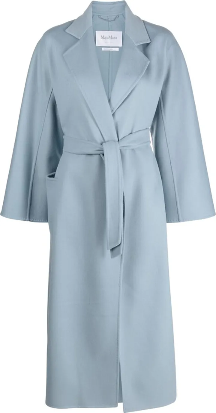 MAX MARA- Wool Belted Coat