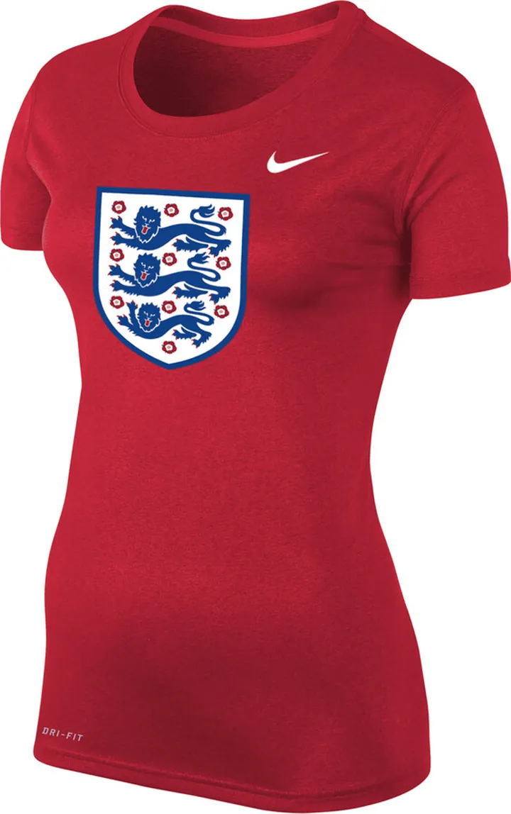 England Legend Nike Women's Dri-FIT T-Shirt in Red