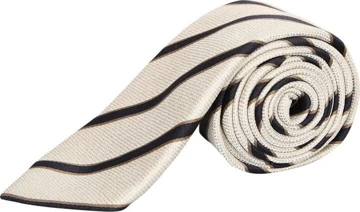 Striped Detail Tie