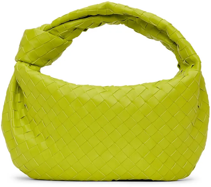 Bottega Veneta Green Teen Jodie Bag