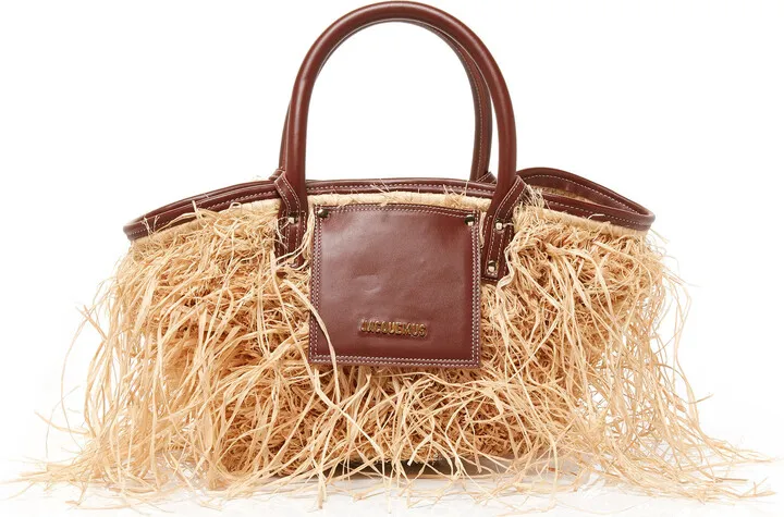 Women's Le Panier Soli Raffia Basket Tote