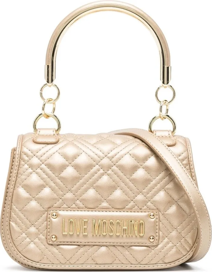 Diamond-Quilted Mini Bag