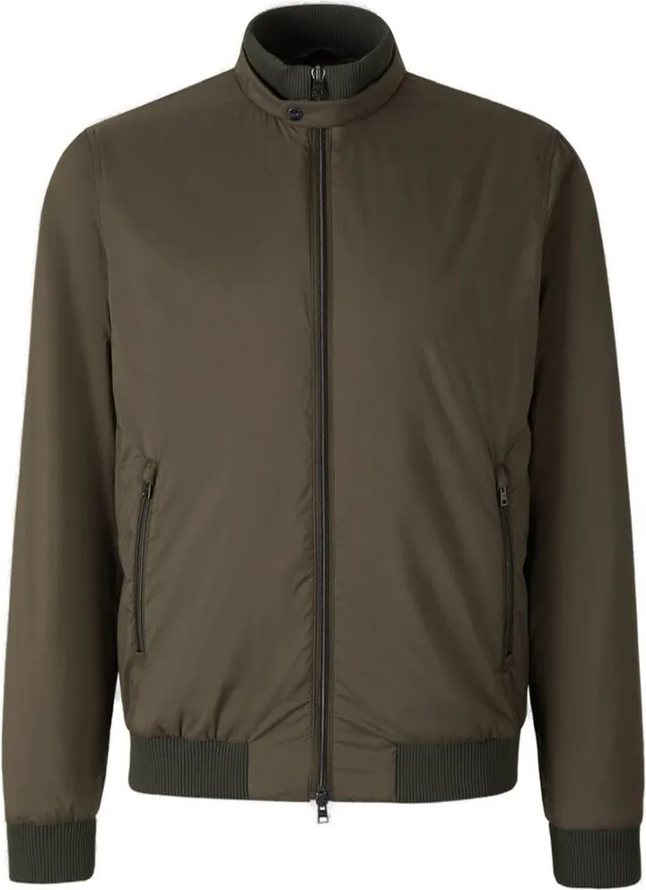 Herno High-Neck Zipped Bomber Jacket