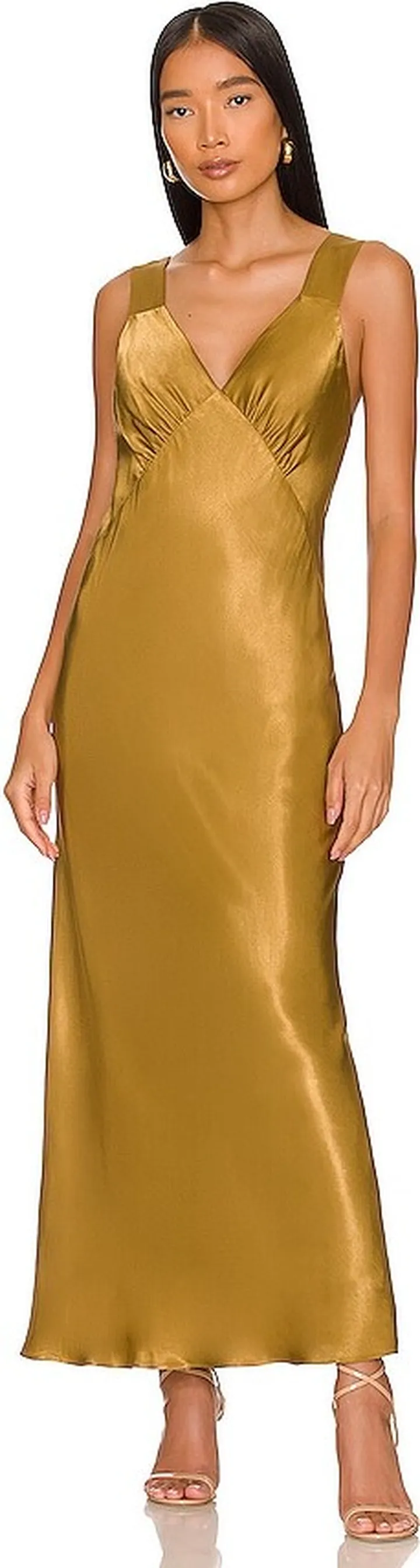 Giorgia Plunged Midi Dress