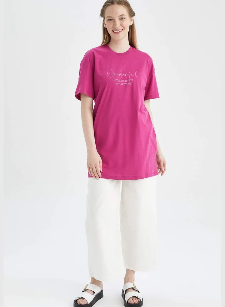 Woman Wide Leg Woven Bottom Trousers