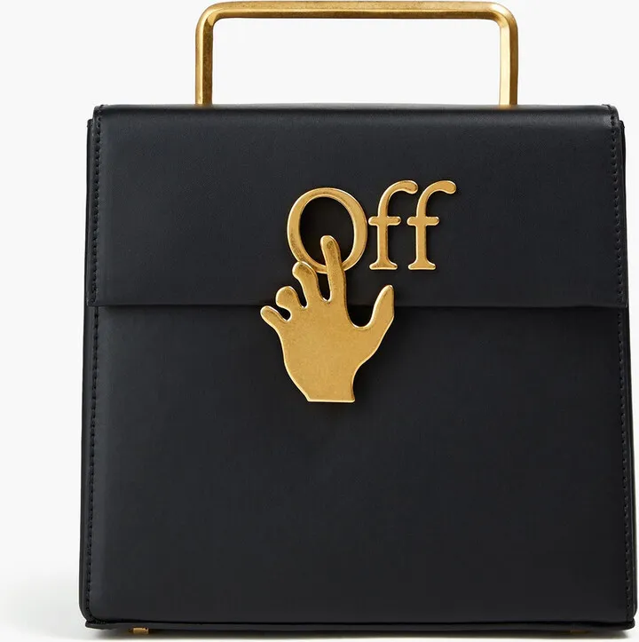 Leather tote