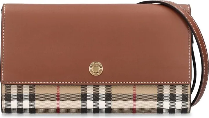 Medium Sonny vintage Check nylon bag