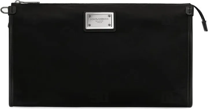 Dolce & Gabbana Logo-Jacquard Pouch