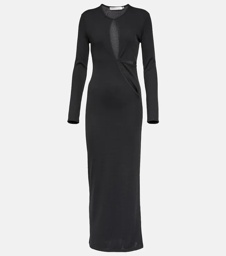 Cutout maxi dress