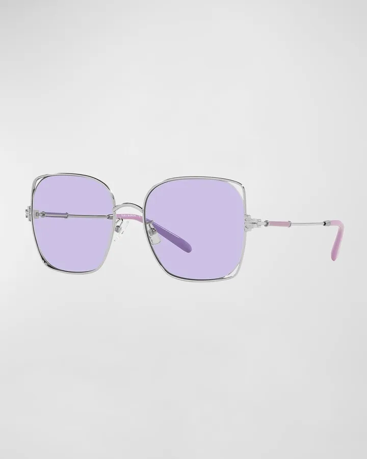 Cut-Out Metal & Plastic Butterfly Sunglasses