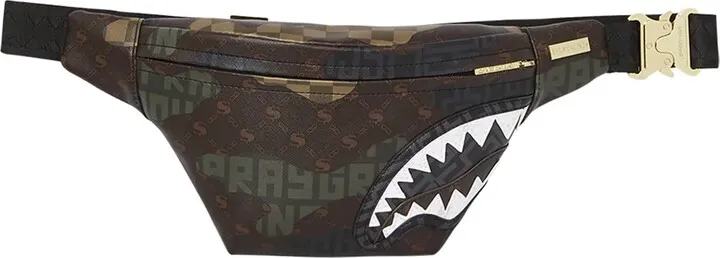 Camo Branded Savvy Crossbody