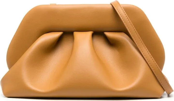 Bios leather shoulder bag