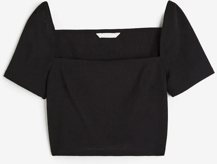 Square-neck Crop Top
