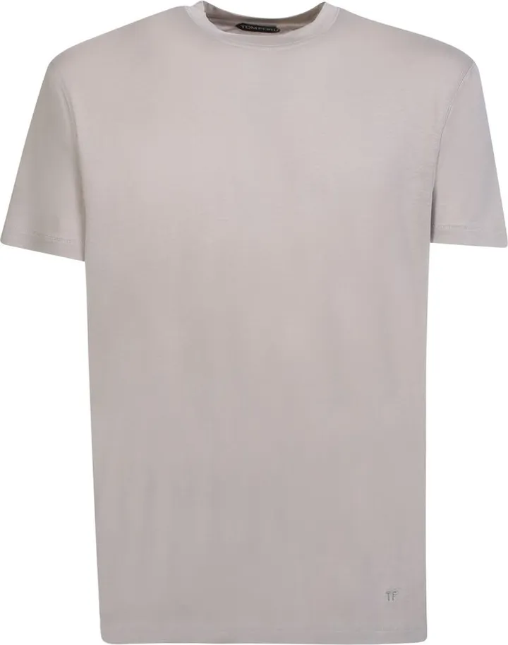 Tom Ford Short Sleeved Straight Hem T-Shirt