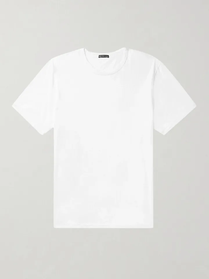 Lotus Slim-Fit Cotton-Jersey T-Shirt