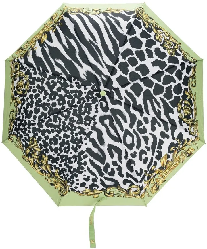 Animal-Print Umbrella