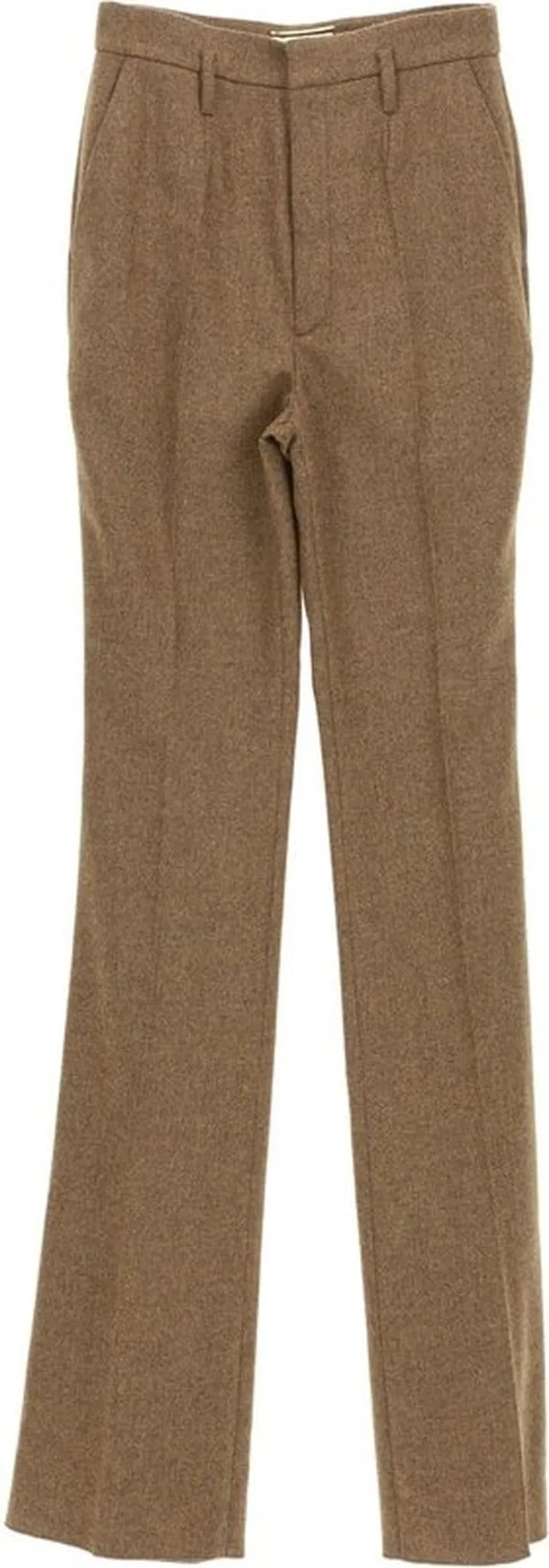 Saint Laurent High Waist Straight Leg Pants