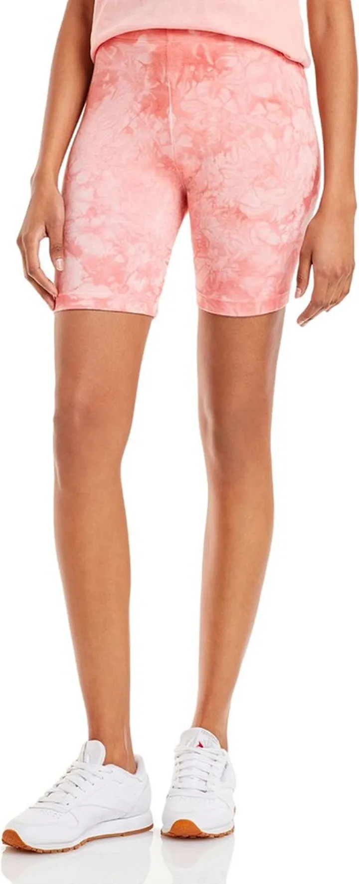 Milan Womens Tie-Dye Terry Bike Shorts
