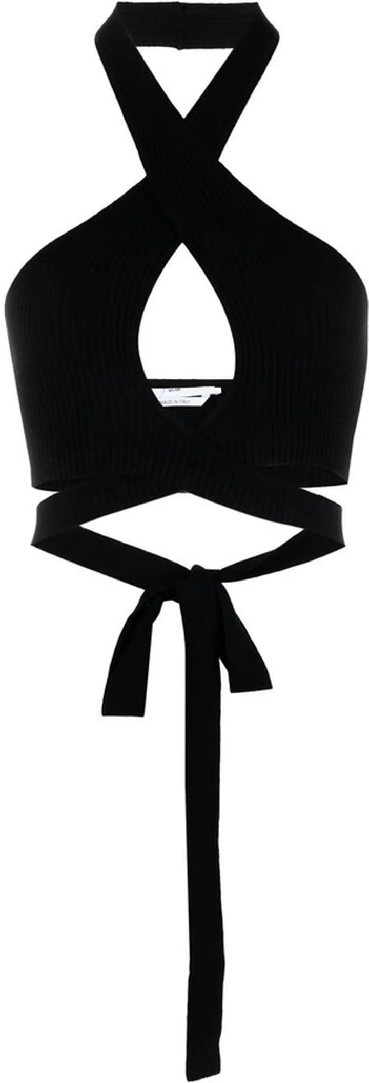 Ribbed-Knit Crop Top
