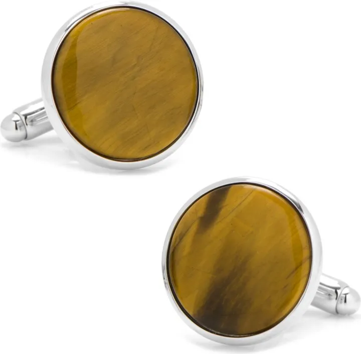 Tiger's Eye Cufflinks