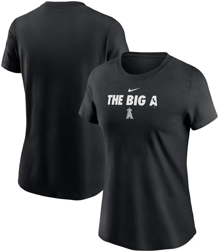 Women's Nike Black Los Angeles Angels Local Nickname T-shirt