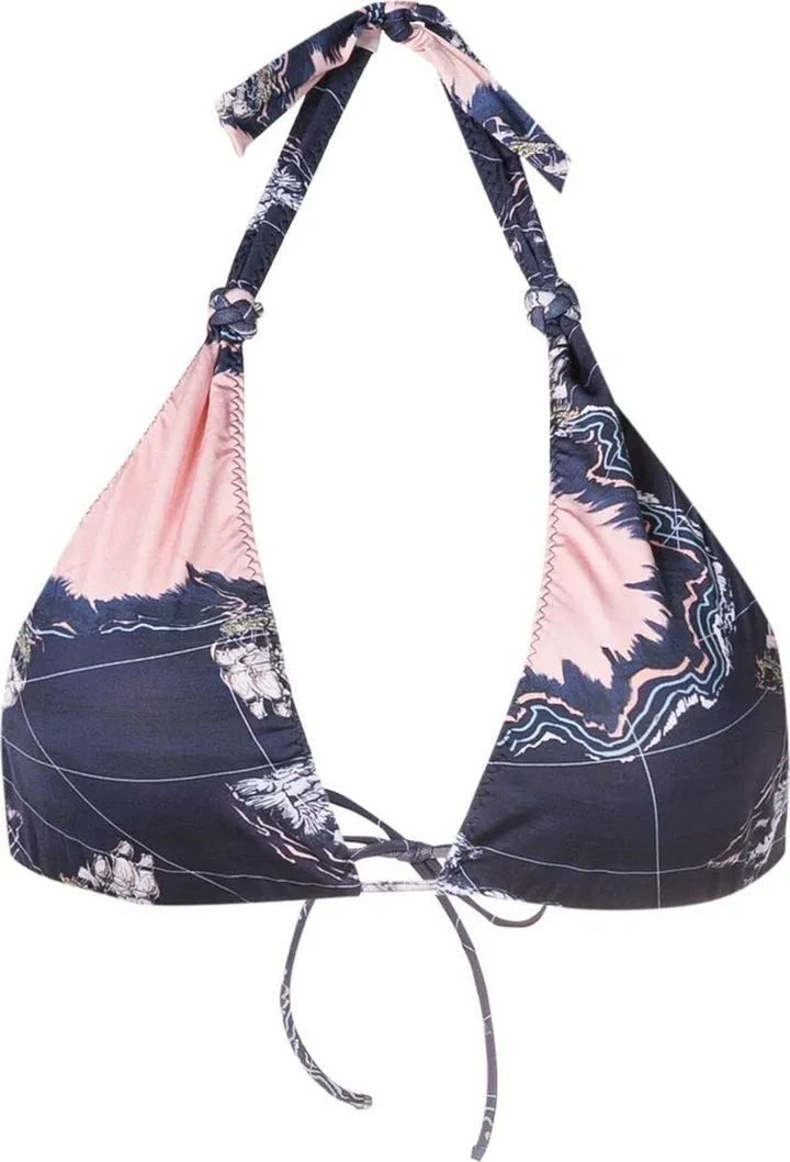 Embroidered Bikini Top