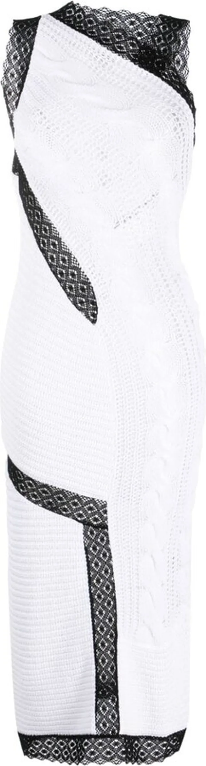 Sleeveless Knitted Midi Dress