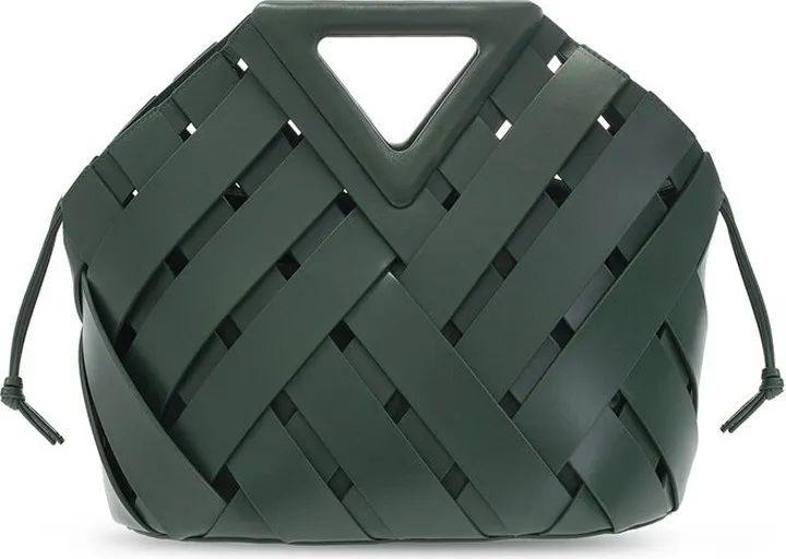 Bottega Veneta Point Woven Basket Tote Bag