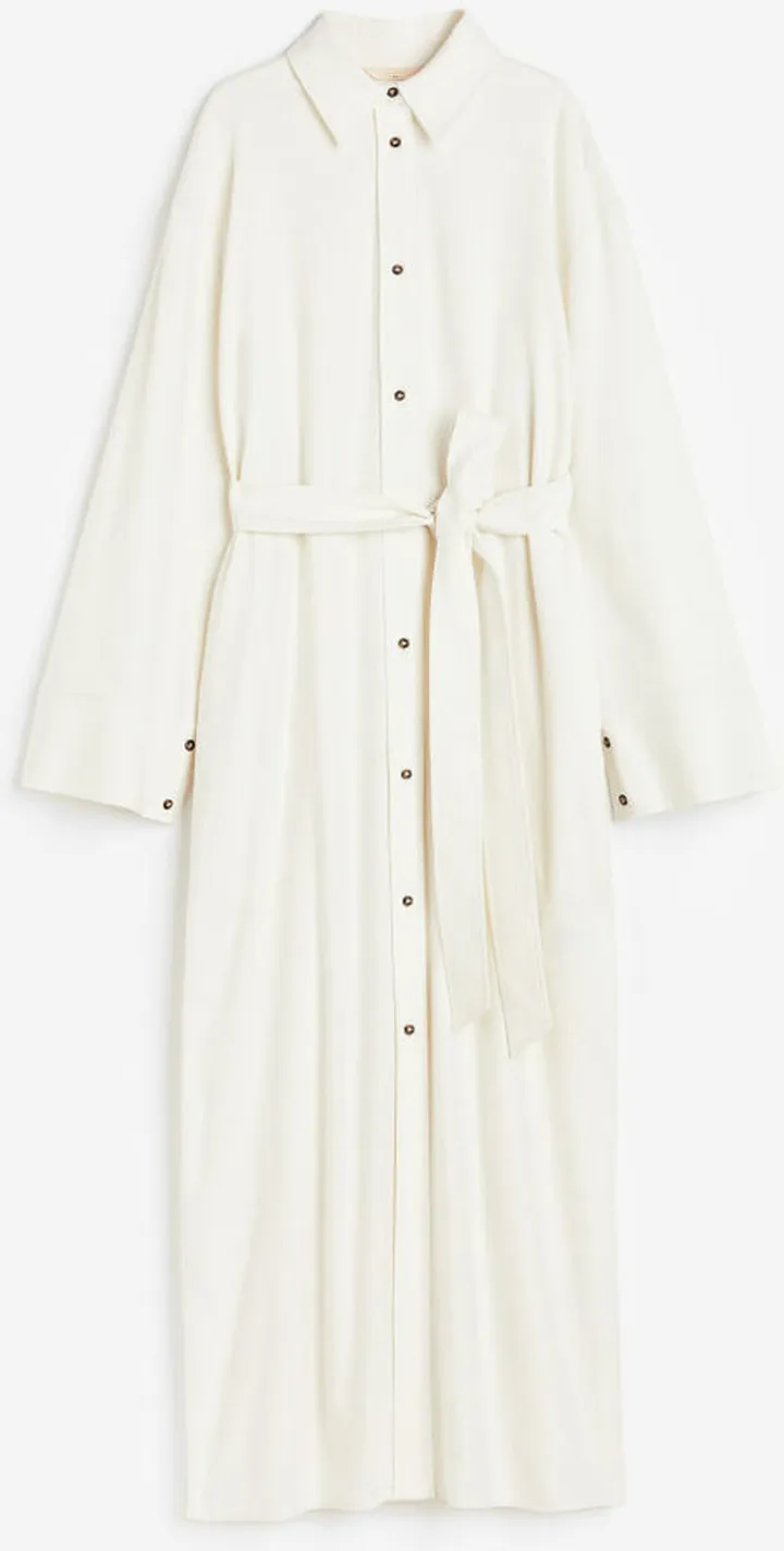 Silk Shirt Dress