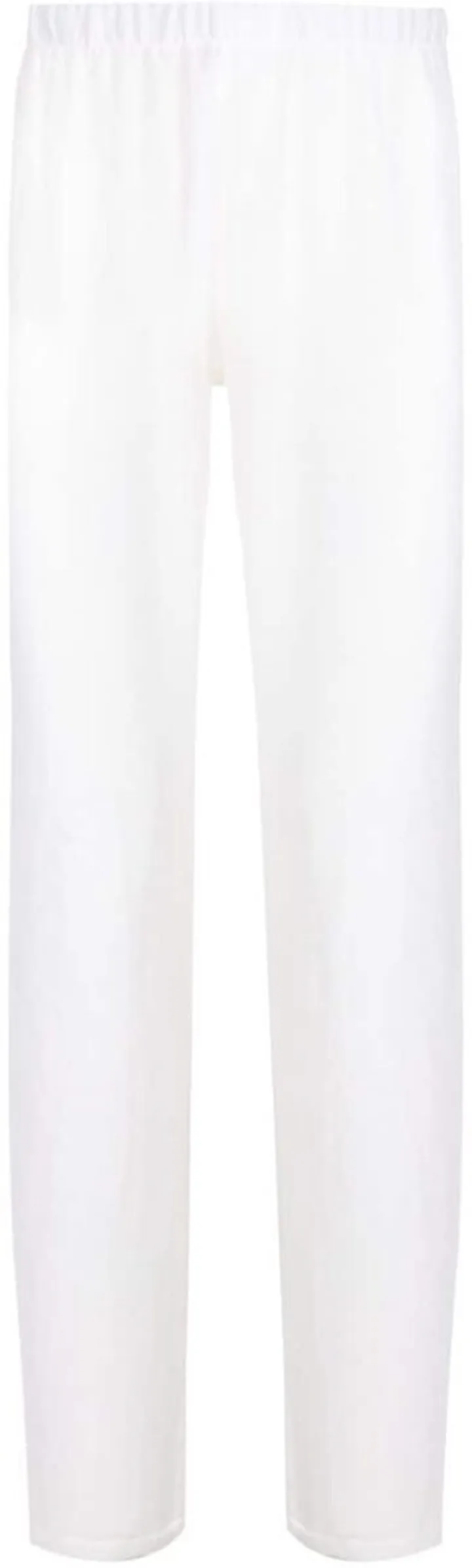 Elasticated Straight-Leg Trousers