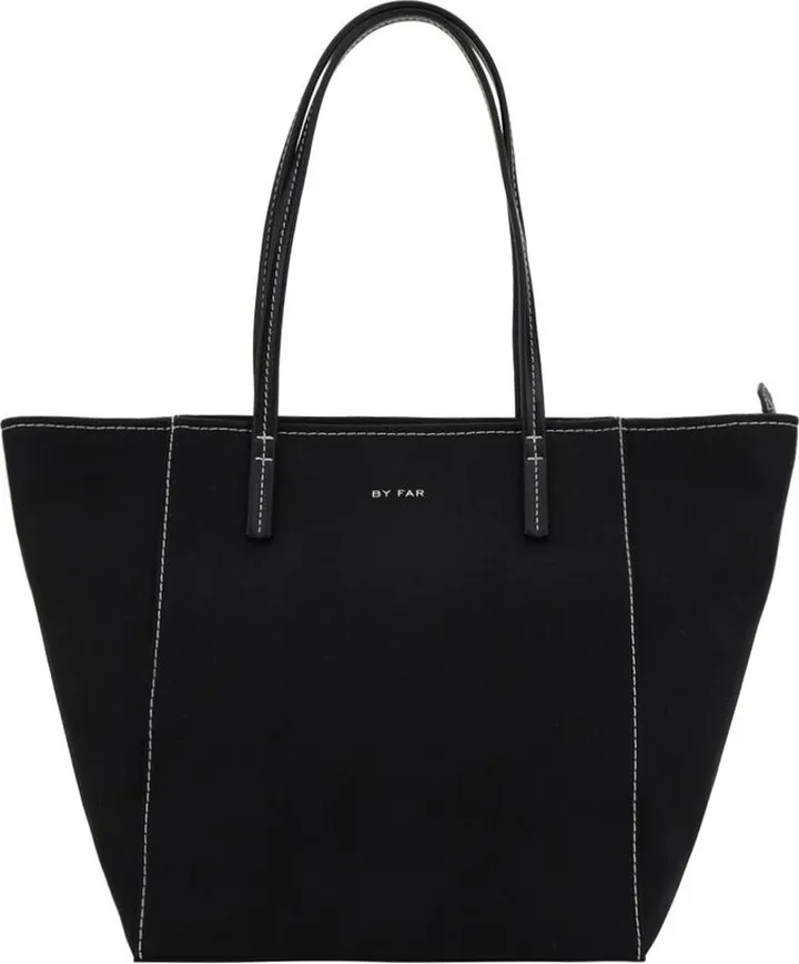 By Far Club Logo Printed Tote Bag