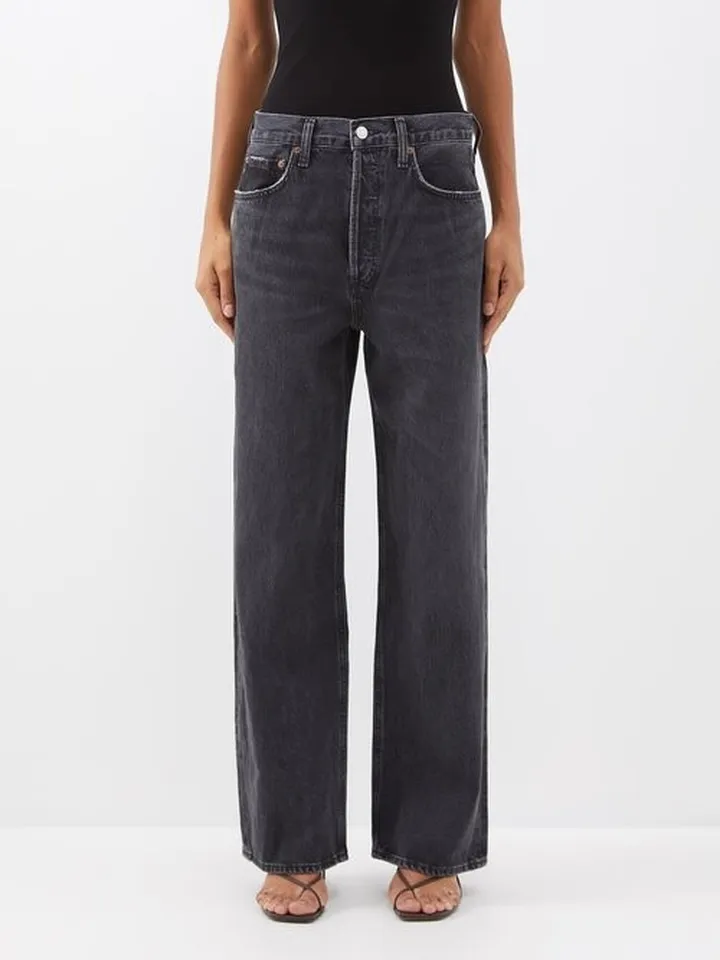 Low Rise Baggy Organic-denim Jeans