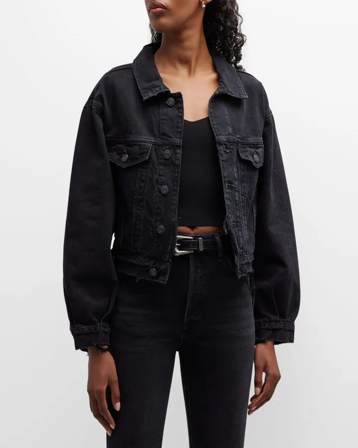 Charli Classic Denim Trucket Jacket