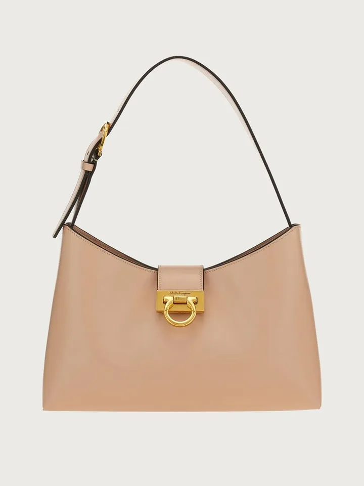 Ferragamo Women Trifolio shoulder bag Beige