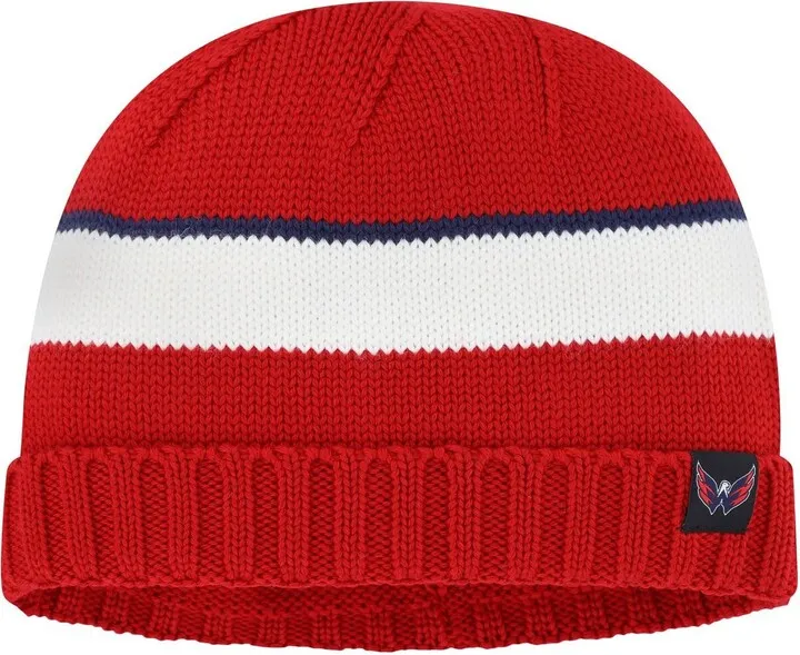 Men's adidas Red Washington Capitals Fisherman Beanie