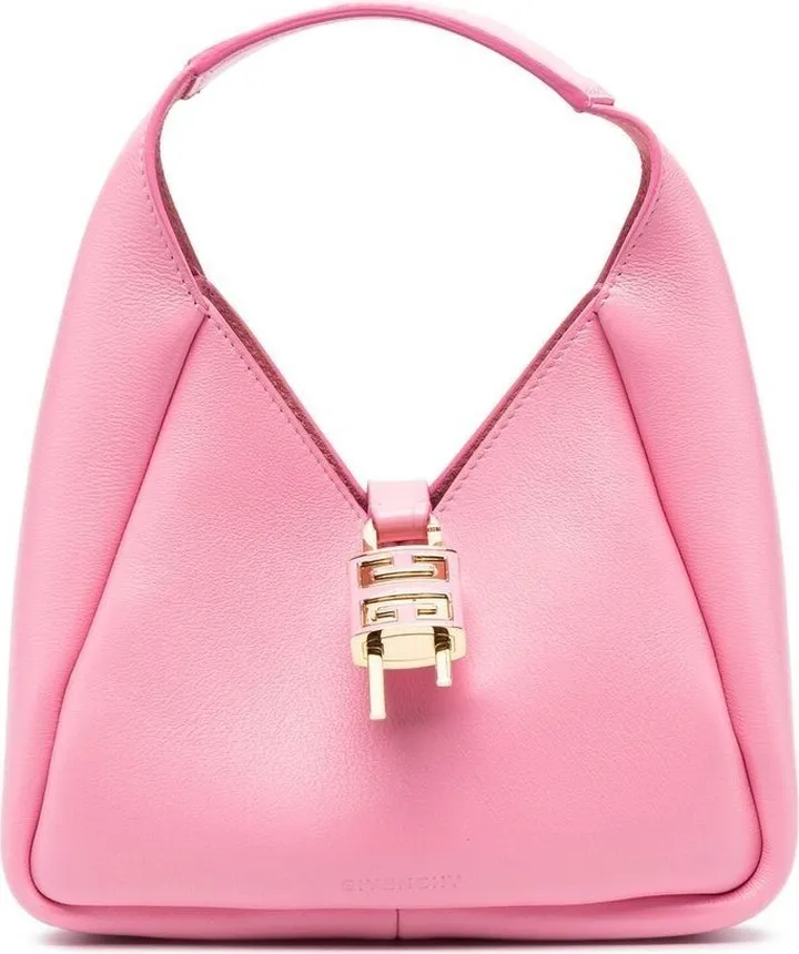 Pink G-Hobo Leather Mini Bag