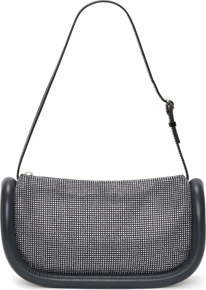 Blue Bumper-15 Hotfix Denim Shoulder Bag