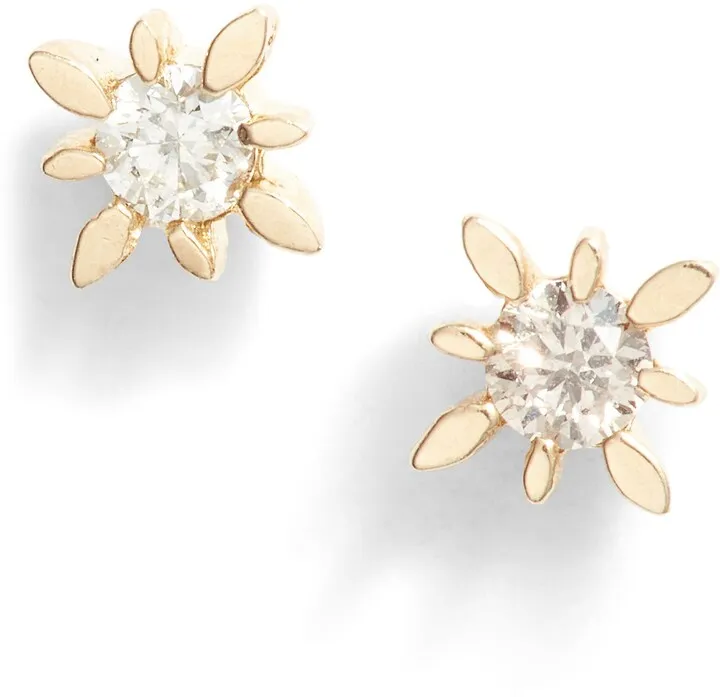 Geneva Diamond Stud Earrings