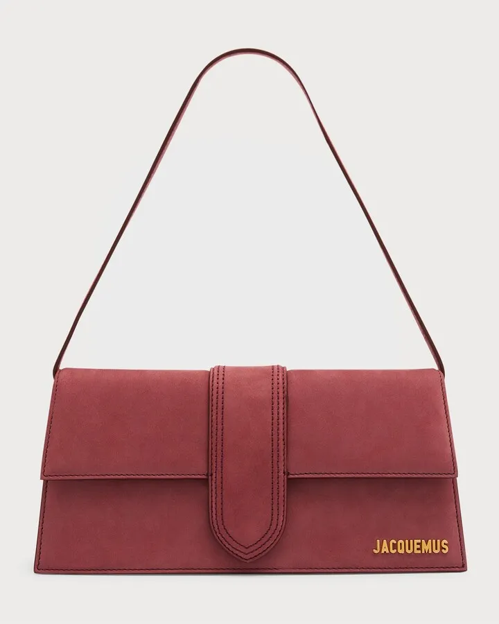 Le Bambino Long Leather Shoulder Bag