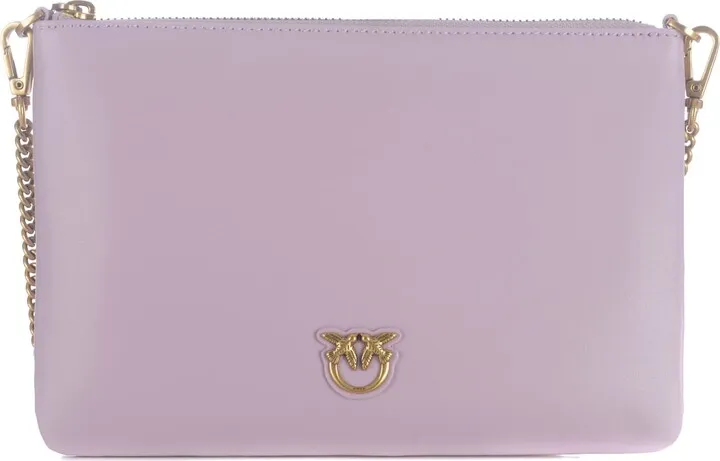Pochette Pinko flat Classic In Nappa Leather