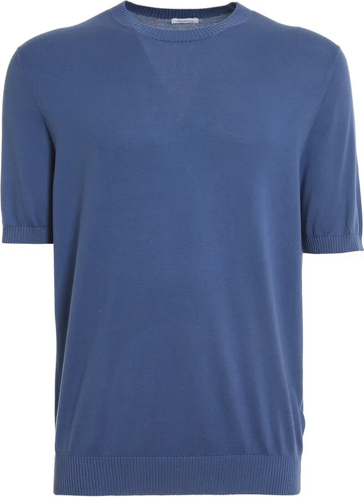 Malo Round Neck Straight Hem T-Shirt