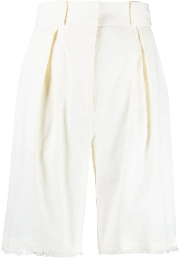 Knee-Length Tailored Shorts