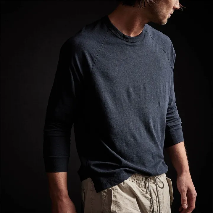 Soft Slub Jersey Raglan Shirt