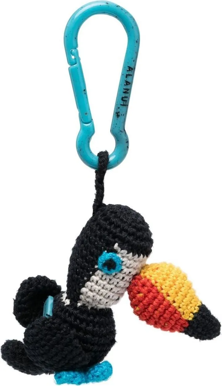 Toucan crochet key holder
