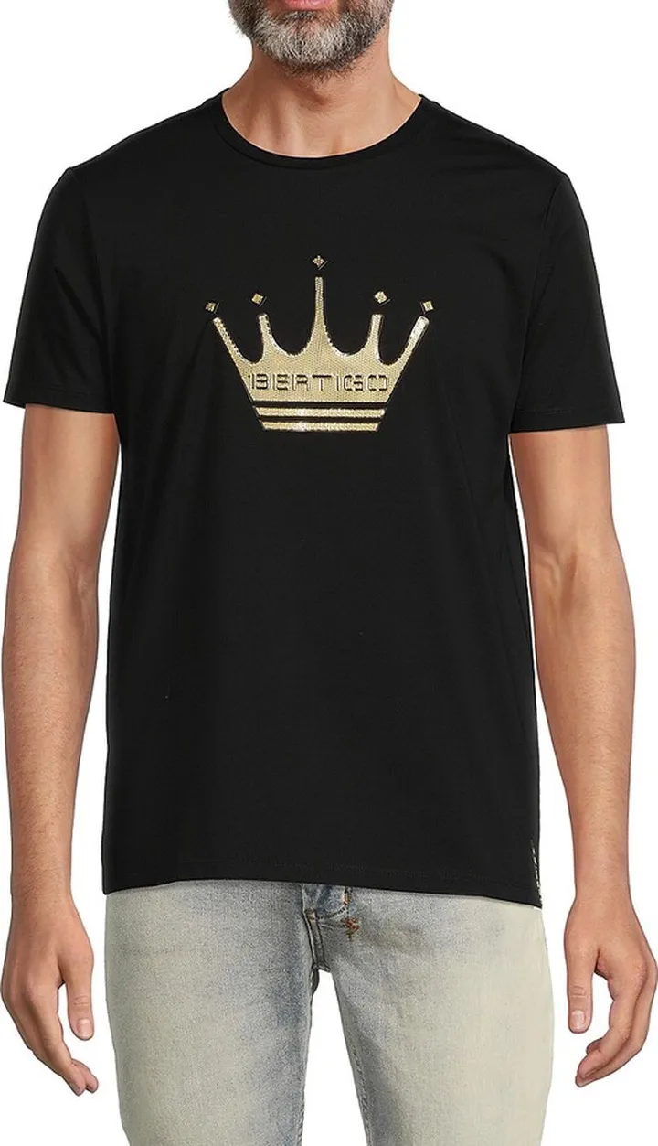 Crown Rhinestone T Shirt