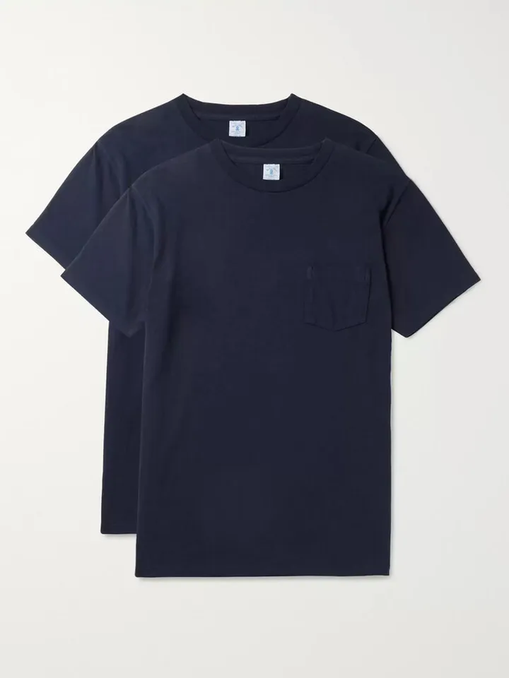 Two-Pack Slim-Fit Cotton-Jersey T-Shirts