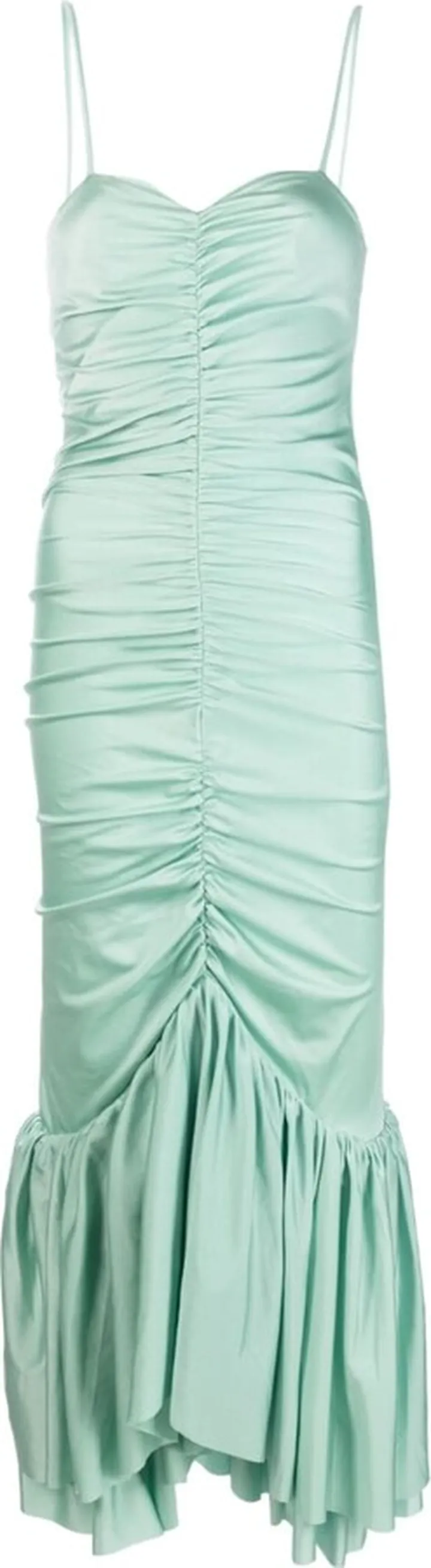 Ruched Fishtail Dress